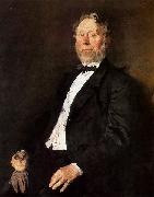 Wilhelm Leibl Portrat des Johann Heinrich Pallenberg Germany oil painting artist